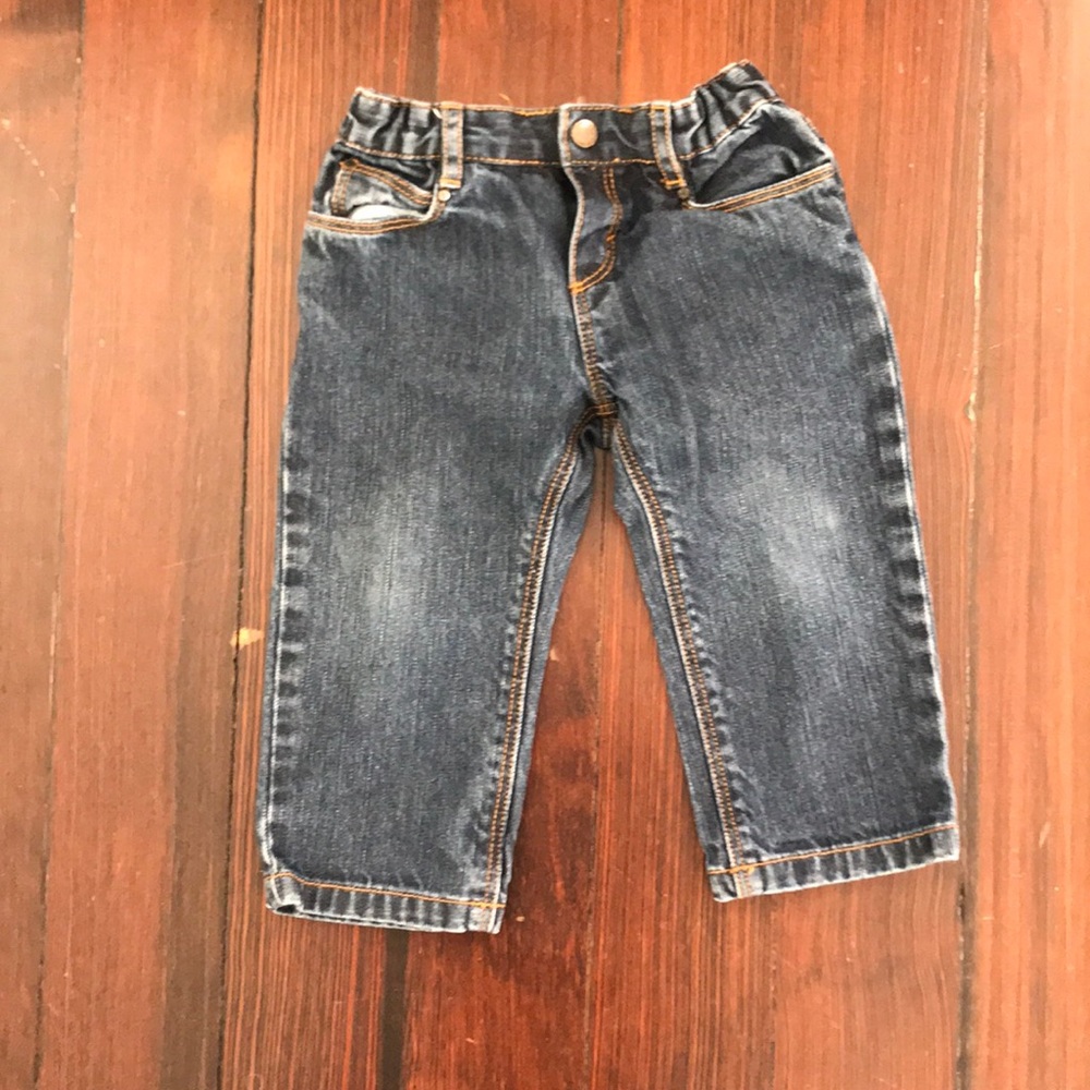 Toddler boy’s jeans by Petite Bateau. S 18M.